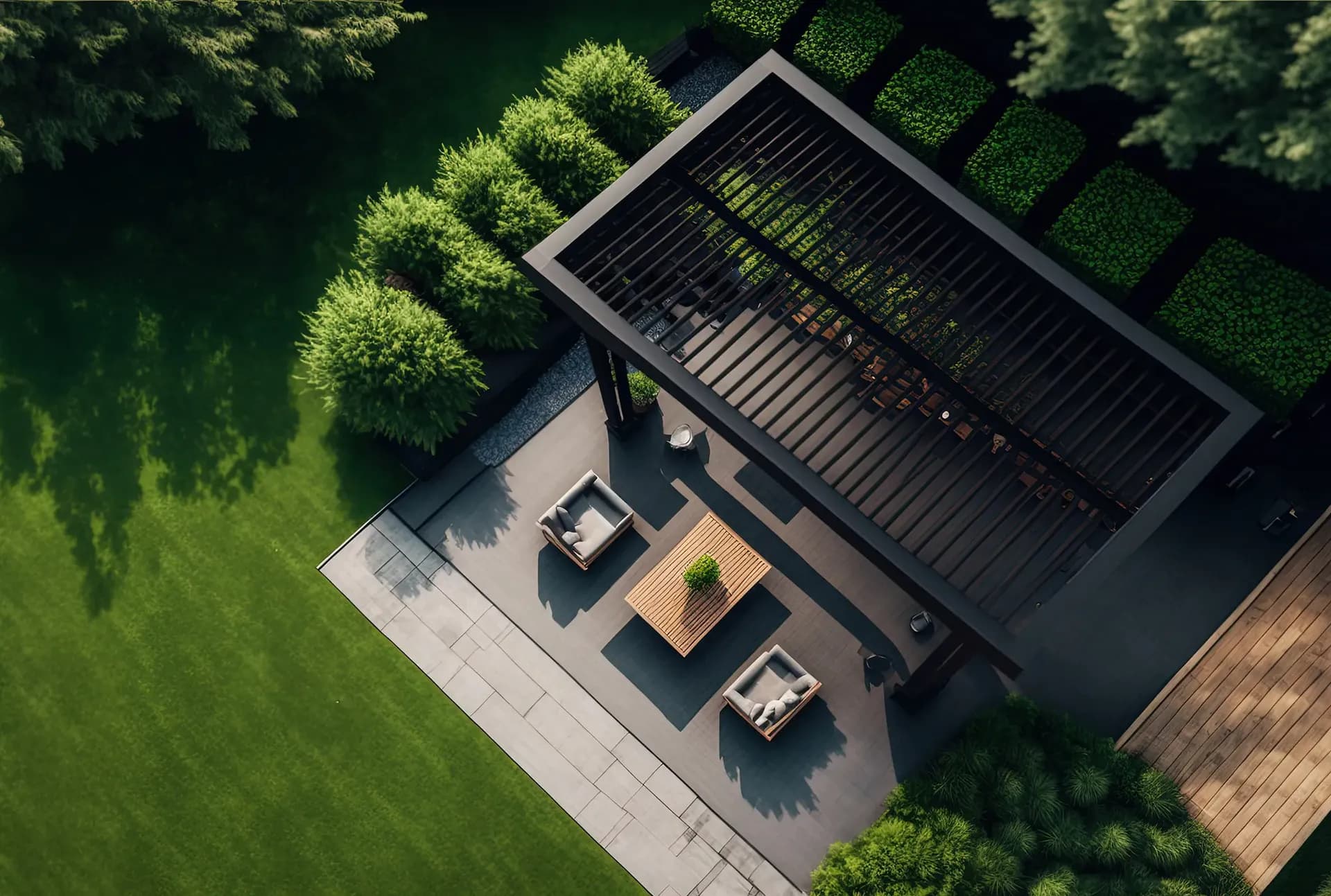 Birds Eye Pergola