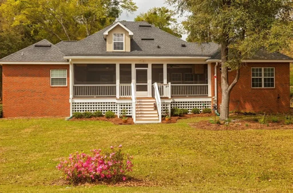 fall house