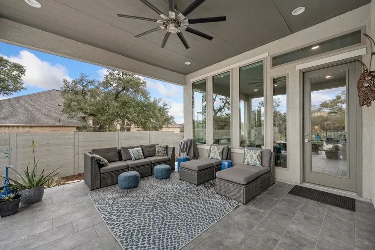 grey patio